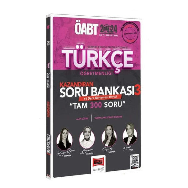 2024 ÖABT Türkçe Öğretmenliği Kazandıran Soru Bankası 3 | Yargı Yayınevi (Ciltsiz)