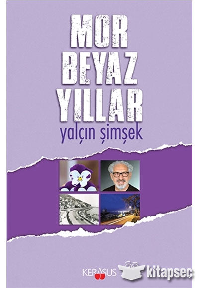 Mor Beyaz Yıllar - Yalçın şimşek kitap kapağı