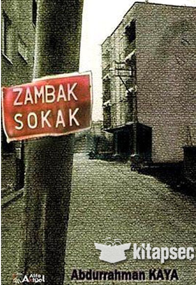 Zambak Sokak - Abdurrahman Kaya kitap kapağı