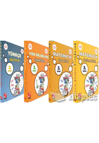 3. Sınıf Tatil Ödev Seti - Komisyon kitap kapağı