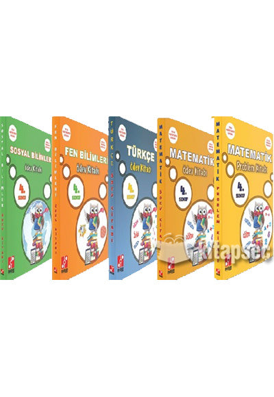 4. Sınıf Tatil Ödev Seti - Medyan Komisyon kitap kapağı