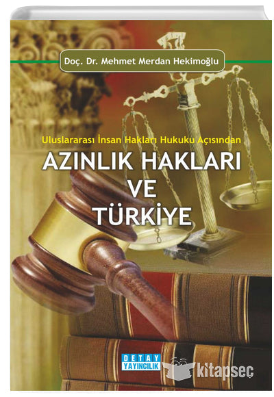 Azınlık Hakları ve Türkiye - Mehmet Merdan Hekimoğlu kitap kapağı
