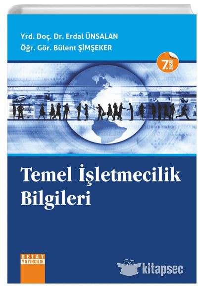 Temel İşletmecilik Bilgileri - Erdal Ünsalan kitap kapağı