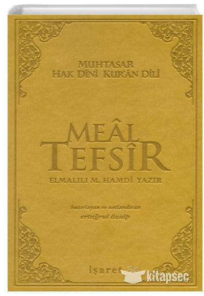 Meal Tefsir Muhtasar Hak Dini Kuran Dili Orta Boy - Ertuğrul Özalp kitap kapağı