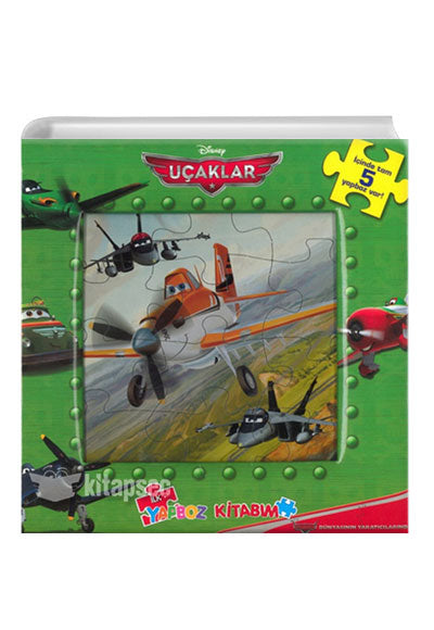 Disney Uçaklar İlk Yapboz Kitabım - Kolektif kitap kapağı