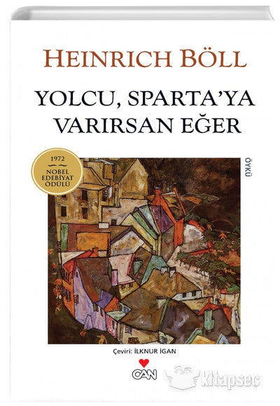Yolcu Spartaya Varırsan Eğer - Heinrich Böll kitap kapağı