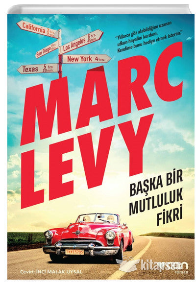 Başka Bir Mutluluk Fikri - Marc Levy kitap kapağı