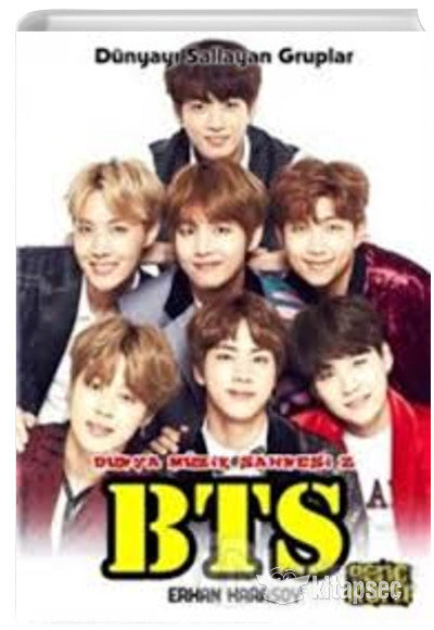 Dünya Müzik Sahnesi BTS - Erkan Karasoy kitap kapağı