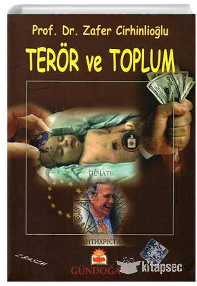 Terör ve Toplum - Muzaffer Alper kitap kapağı