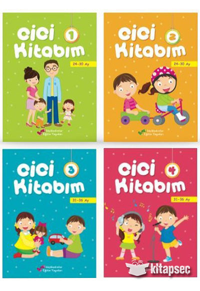 Cici Kitabım Seti 4 Kitap Takım - Sadık Uygun Komisyon kitap kapağı