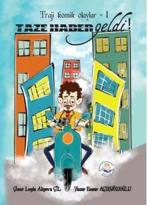 Taze Haber Geldi! Traji Komik Olaylar 1 | Pitiko Çocuk Yayınları (İnce Kapak )