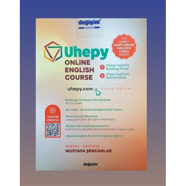Uhepy Online English Course ( 2 Kitap + Online Eğitim)