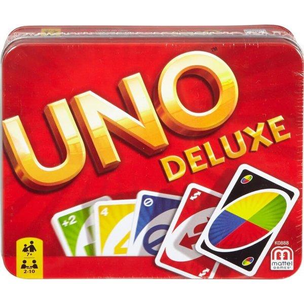 Uno K0888 Deluxe Kart Oyunu Metal Kutulu Özel Seri