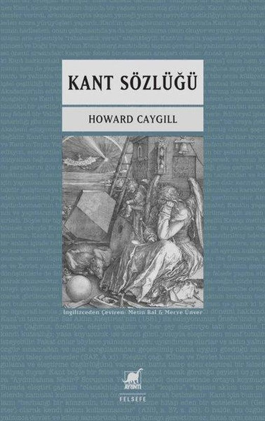 Kant Sözluğu | Ayrıntı Yayınları (İnce Kapak)