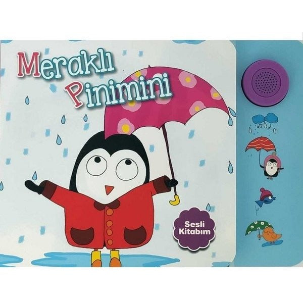 Sesli Kitabım - Meraklı Pinimini | Net Çocuk Yayınları (İnce Kapak)