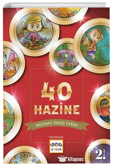 40 Hazine - Mustafa Ökkeş Evren kitap kapağı