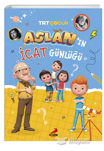 Aslan'ın İcat Günlüğü - Hüsniye Gülsev Koç kitap kapağı