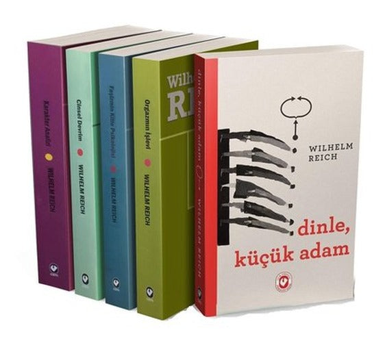 Wilhelm Reich Seti-5 Kitap Takım | Cem Yayınevi (İnce Kapak)