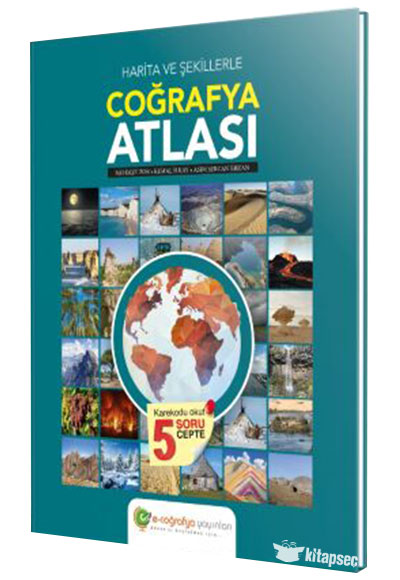 Harita ve Şekillerle Coğrafya Atlası - Mehmet Zor kitap kapağı