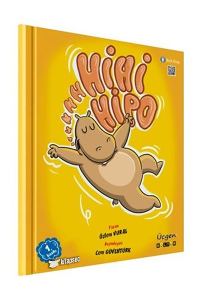 Hihi Hippo Üçgen Kültür Yayınları - Özlem Vural kitap kapağı