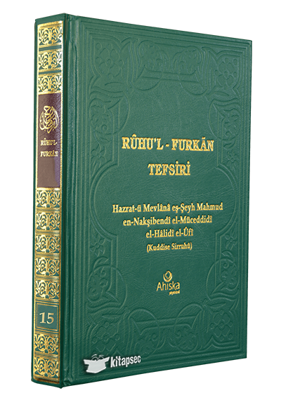 Ruhu`l Furkan Tefsiri 15 (Deri Cilt) - Mahmud Ustaosmanoğlu kitap kapağı