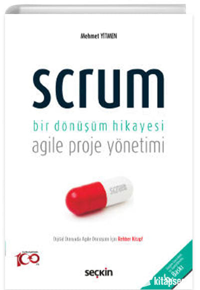 Scrum Bir Dönüşüm Hikayesi - Komisyon kitap kapağı