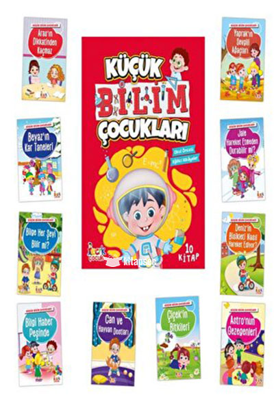 Küçük Bilim Çocukları (10 Kitap) - Öğr. Gör. Elif Küçükoğlu kitap kapağı