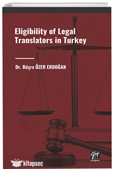 Eligibility of Legal Translators in Turkey - Büşra Özer Erdoğan kitap kapağı