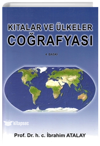 Kıtalar ve Ülkeler Coğrafyası Palme Yayıncılık - İbrahim Atalay kitap kapağı