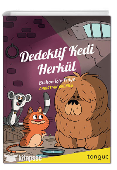 Dedektif Kedi Herkül Bichon İçin Fidye - Tonguç Komisyon kitap kapağı