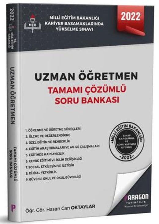 2022 Uzman Öğretmen Tamamı Çözümlü Soru Bankası