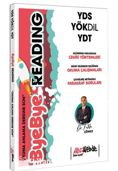 YDS Yökdil YDT Byebye Readıng - Fatih Çömez kitap kapağı