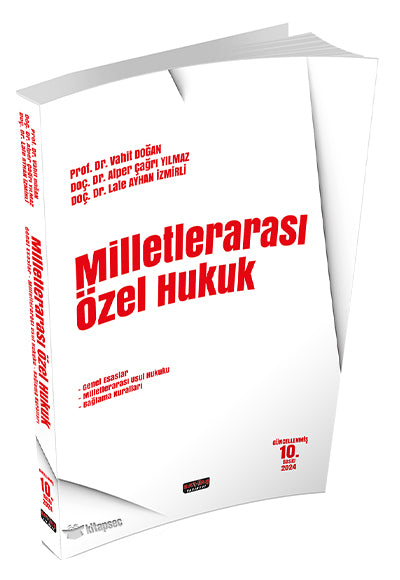 Milletlerarası Özel Hukuk Konu Anlatımı - Vahit Doğan kitap kapağı