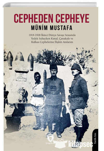 Cepheden Cepheye - Münim Mustafa kitap kapağı