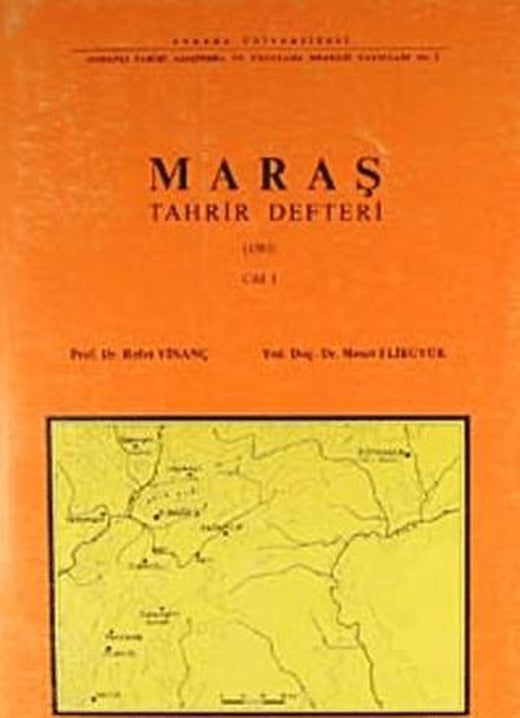 Maraş Tahrir Defteri (1563) 1 - 2 Cilt Takım 3. Hamur | Ankara Üniversitesi Yayınevi (Ciltsiz)
