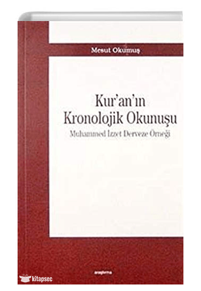 Kur`an`ın Kronolojik Okunuşu - Mesut Okumuş kitap kapağı
