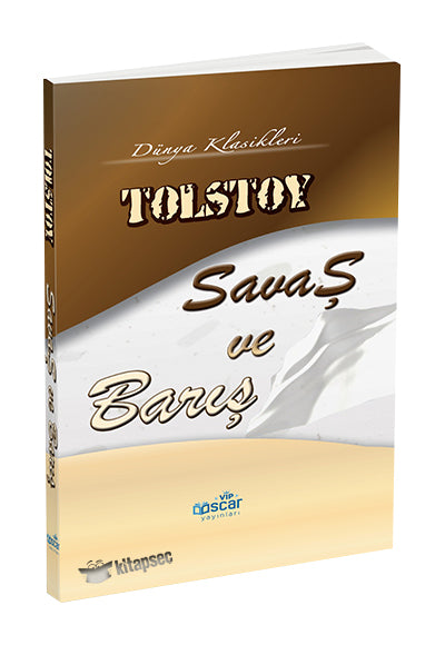 Savaş ve Barış - Lev Nikolayeviç Tolstoy kitap kapağı