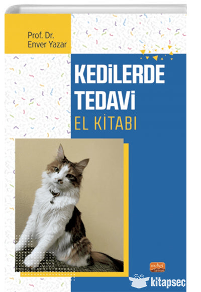 Kedilerde Tedavi El Kitabı - Enver Yazar kitap kapağı