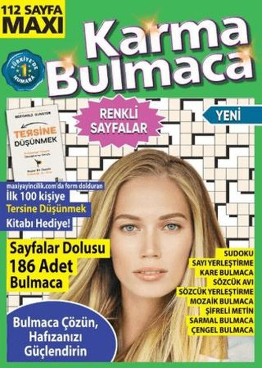 Maxi Karma Bulmaca 17 | Maxi Yayıncılık (Ciltsiz)