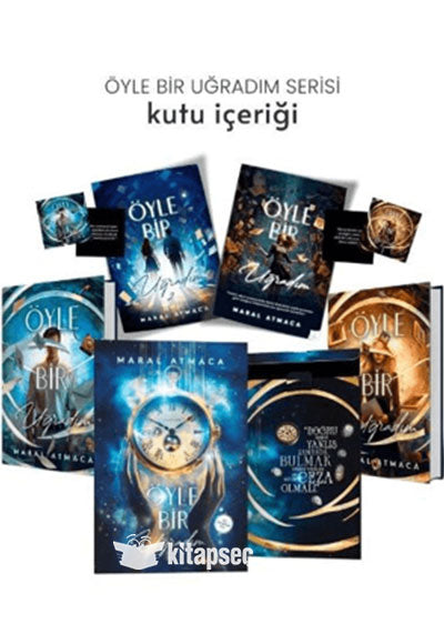Öyle Bir Uğradım Serisi 2 Kitaplık Set - Maral Atmaca kitap kapağı