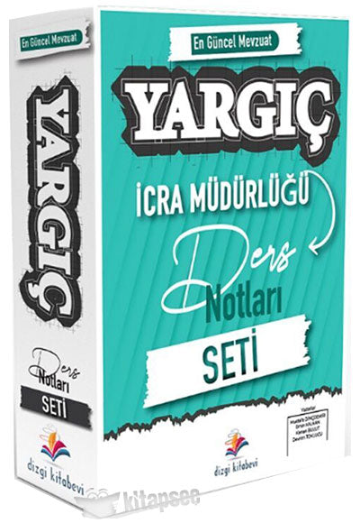 Yargıç İcra Müdürlüğü Ders Notları Seti - Emin Kalkan kitap kapağı