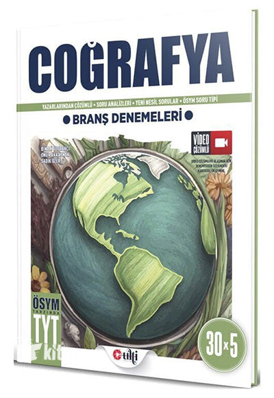 TYT Coğrafya Ulti Serisi 30x5 Branş Denemeleri - Kolektif kitap kapağı