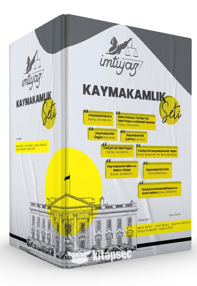 İmtiyaz Kaymakamlık Seti 9`lu - Metin Kaya kitap kapağı
