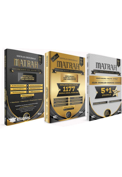 MATRAH 3`lü Set - Sertkan Erdurmaz kitap kapağı