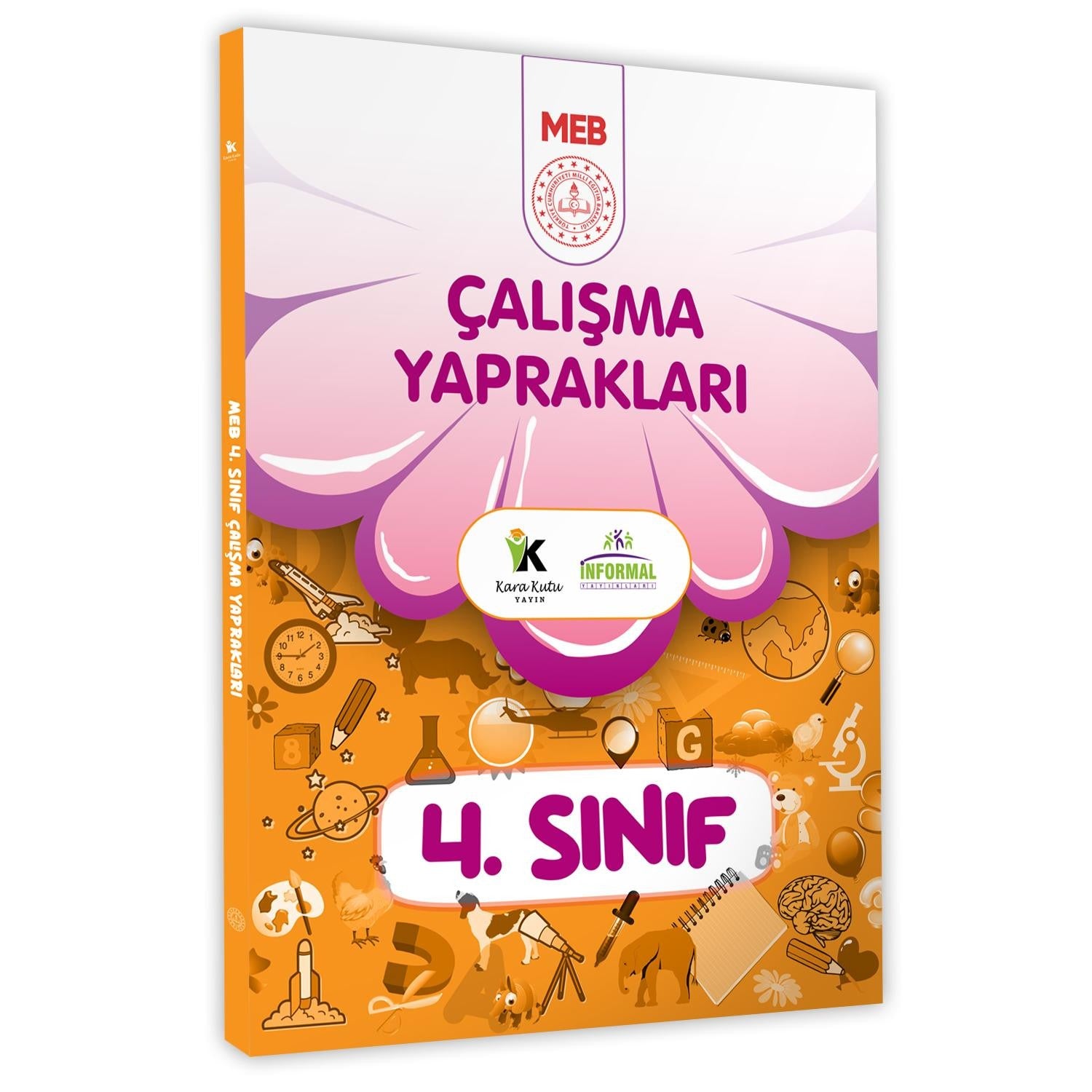 2025 MEB İlkokul 4. Sınıf Çalışma Yaprakları Tüm Dersler Etkinlikli Eğlenceli Soru Bankası