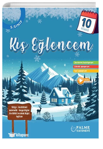 5. Sınıf 10 Günde Kış Eğlencem (Yarıyıl Tatil Kitabı) - Kolektif kitap kapağı