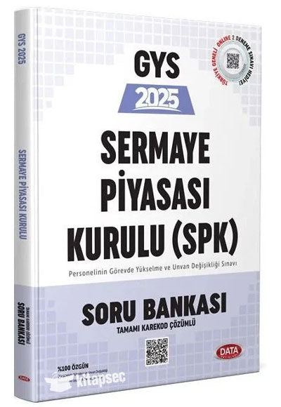 2025 GYS SPK Sermaye Piyasası Kurulu Soru Bankası Görevde Yükselme - Komisyon kitap kapağı