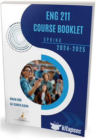 ENG 211 Course Booklet - Sinem Bür kitap kapağı