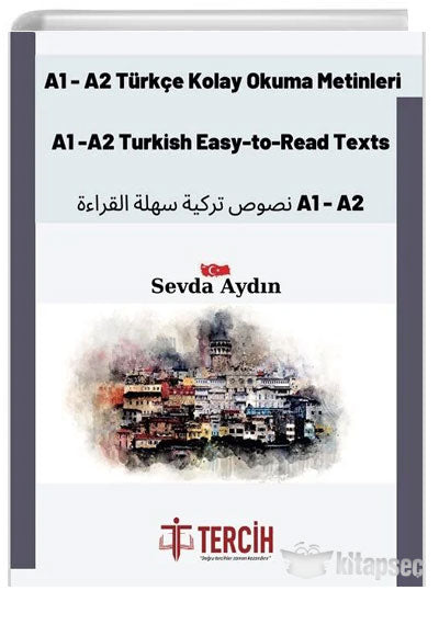 A1-A2 Türkçe Kolay Okuma Metinleri - - Sevda Aydın kitap kapağı
