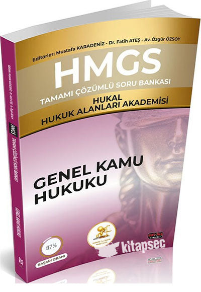 HMGS Genel Kamu Hukuku Soru Bankası Savaş Yayınları - Dr. Mustafa Karadeniz kitap kapağı